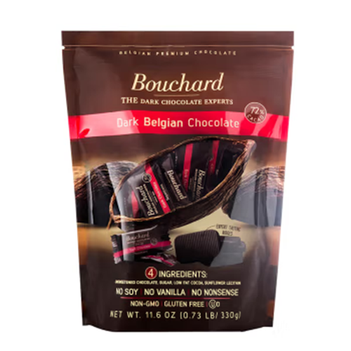 Custom Dark Chocolate food small batch pouches snack pouches with low MOQ
